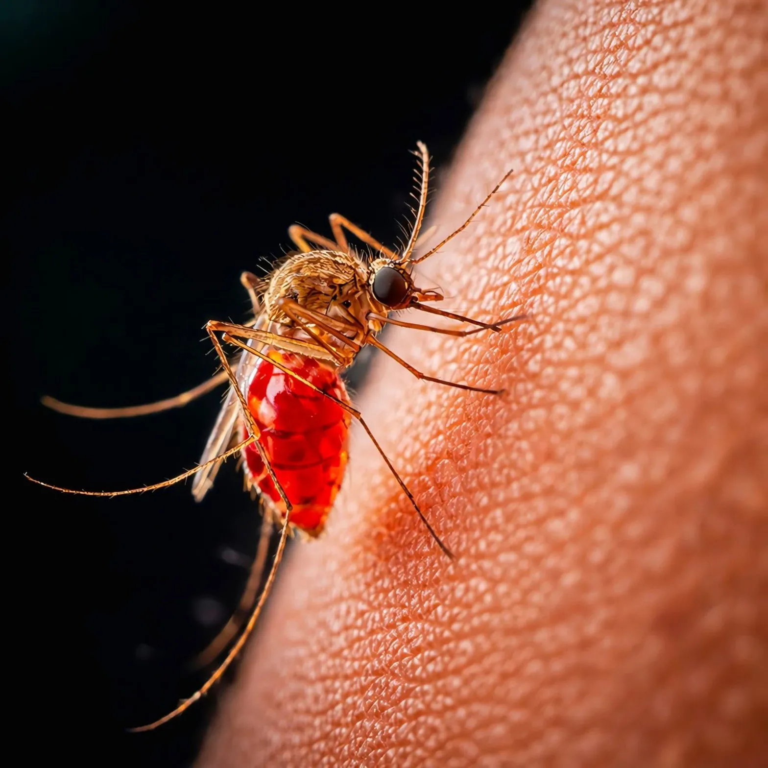 Комар Aedes — переносчик денге